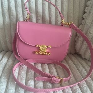 Pink Preppy Shoulder Bag